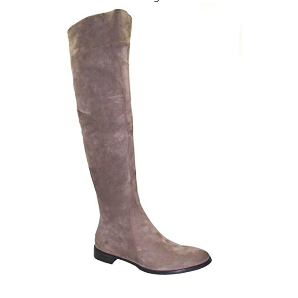 Women’s Italian knee high suede boots